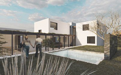 Vivienda Volumenes estratificados