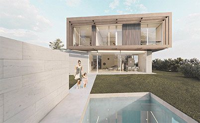 Vivienda Casa Tectónica